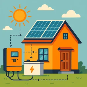 پکیج برق اضطراری خورشیدی خانگی