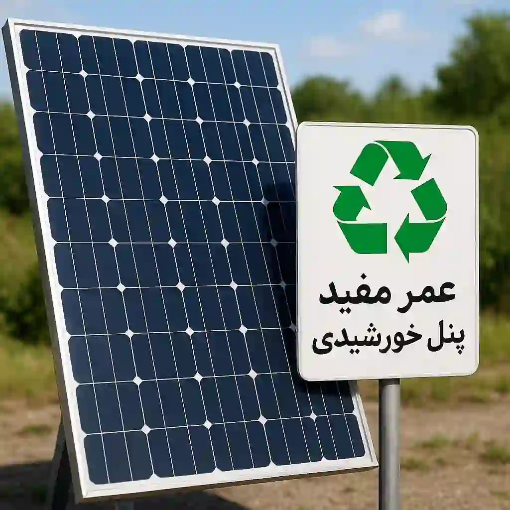 عمر مفید پنل خورشیدی