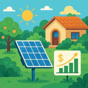 قیمت پنل خورشیدی برای باغ